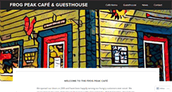Desktop Screenshot of frogpeakcafe.com